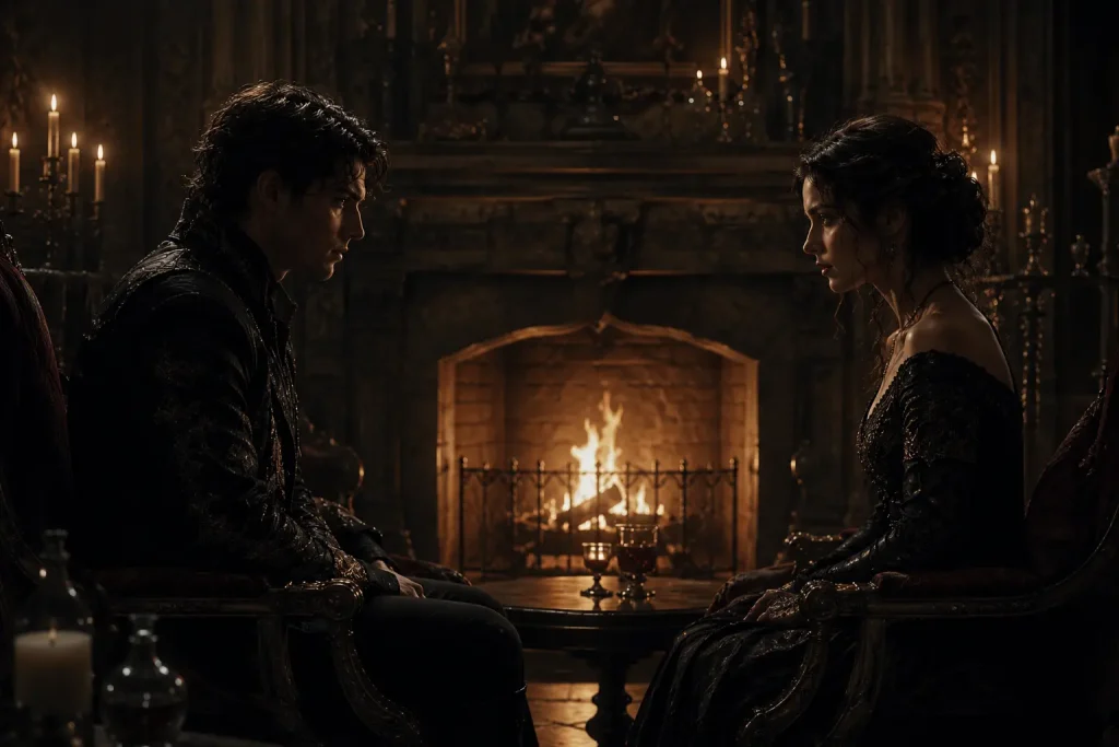 Enemies to Lovers dans une romantasy sombre