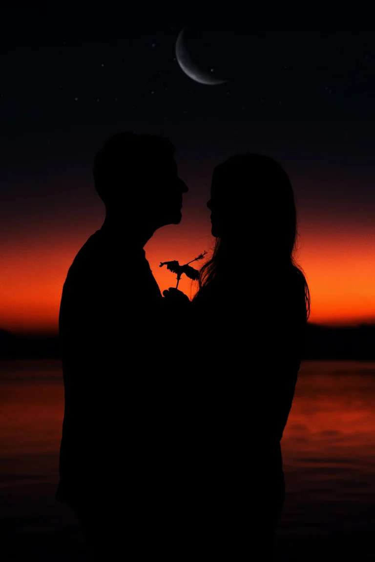 Illustration romantasy représentant deux personnages destinés à se retrouver.
